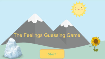 Preview of Feelings Guessing Game