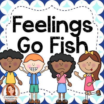 Preview of Feelings and Emotions Activity: Go Fish
