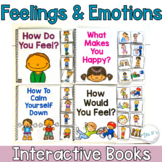 Feelings & Emotions Interactive Books - Adapted Books for 
