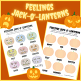Feelings Jack-o'-lanterns - Halloween SEL Activity