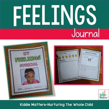 Preview of Feelings Journal: Helping Kids Express Their Feelings