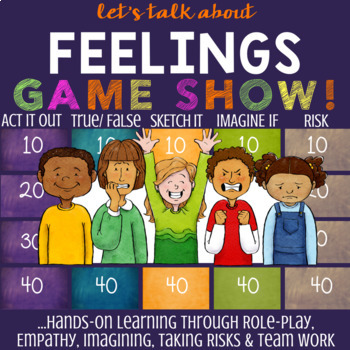Preview of FEELINGS: School Counseling Lesson About Emotions & Coping Skills | Digital SEL