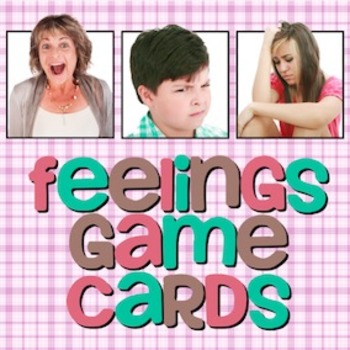 Preview of Feelings Matching and Game Cards