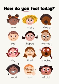 Feelings Poster by TheTeacherMomma | TPT