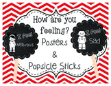 Feelings Posters & Popsicle Sticks