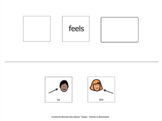 Feelings/Emotions Sentence Strip AAC w/ Corresponding Pictures