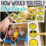 Feelings Task Cards for School Counseling Centers Identify