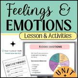 Feelings Thoughts Emotions BUNDLE | Social Emotional Skill