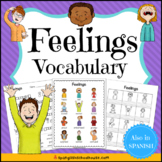 Feelings Vocabulary for ELLs