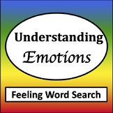 Feelings Word Searches [Emotional Regulation Worksheets/Ac