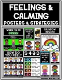 Feelings and Calming Calm Down Strategies and Posters Pack