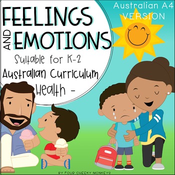 Preview of Feelings and Emotions Activities and Printables || Australian Curriculum Health