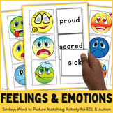 Identifying Feelings and Emotions Activity Word Picture Ma