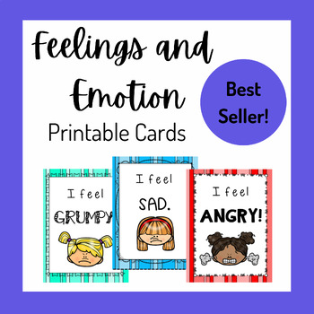 Preview of Feelings and Emotions Cards