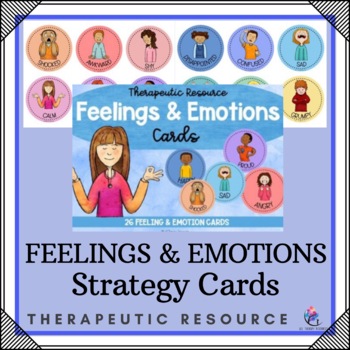 Preview of Feelings and Emotions Cards - FREEBIE