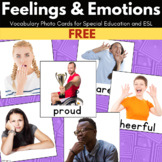 Feelings and Emotions Cards with Pictures ESL Flashcards A