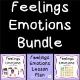 Feelings and Emotions Lesson Plan and Games Bundle SEL