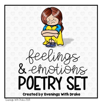 Preview of Feelings and Emotions Poem and Journal Set