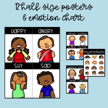 Feelings and Emotions: Posters, Journal and Activities by Learning with ...