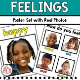 Feelings & Emotions Posters with REAL PHOTOS
