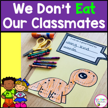 Preview of We Don't Eat Our Classmates Learning Friendship and Feelings