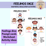 Feelings and emotions dice activity