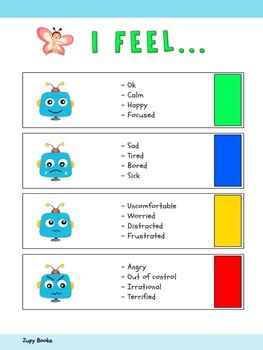 Colors And Feelings Chart