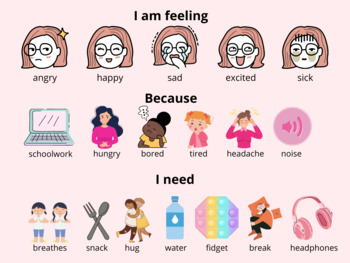 Preview of Feelings chart