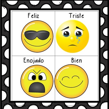 Feelings in Spanish Mini Unit by glcalle | TPT