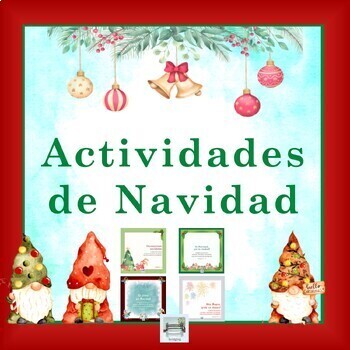 Preview of Actividades de Navidad Feliz Navidad La navidad clase de espanol