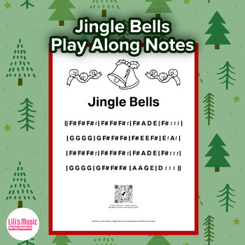 Preview of Jingle Bells Strings Play Along Notes