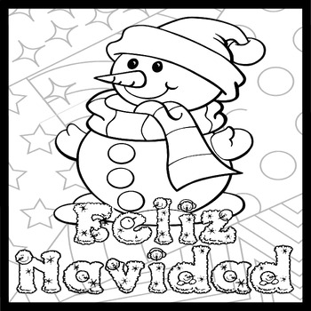 Preview of Feliz Navidad PARA COLOREAR LAS POSADAS PÓSTER COLABORATIVO