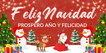 Preview of Feliz Navidad Poster/ Banner