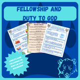 Fellowship and Duty to God, Bear Cub Scout Requirement