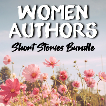 Preview of Female Authors Short Story Bundle | Women's History Month Activities Set 1