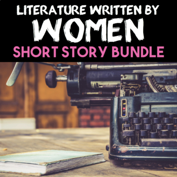 Preview of Female Authors Short Story Bundle | Women's History Month Activities Set 2