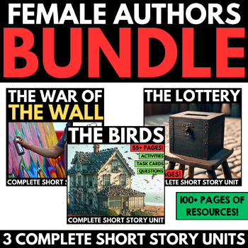 Preview of Women's History Month Short Story Activities - Reading Comprehension Set 2