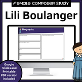 Female Composer Worksheets | Lili Boulanger