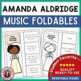 Female Composer Worksheets - AMANDA ALDRIDGE