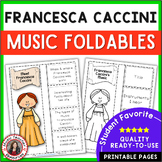 Female Composer Worksheets - FRANCESCA CACCINI