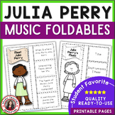 Female Composer Worksheets - JULIA PERRY