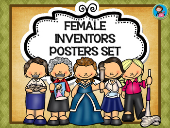 Preview of Female Inventors Posters Set
