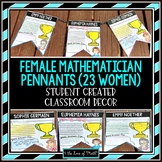 Women Mathematician Pennants