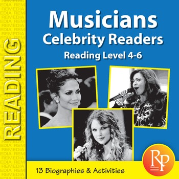 Preview of Female Musicians: High-Interest / Low Readability Biographies