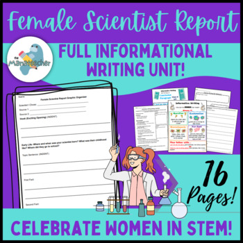 Preview of Female Scientist Research Report-Informational Writing-International Women's Day