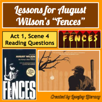essay questions on fences by august wilson