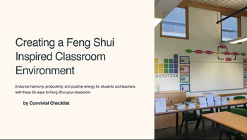 Preview of Feng Shui Classroom Guide
