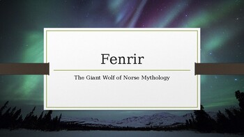 Preview of Fenrir the Giant Wolf of Norse Mythology