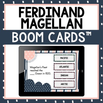 Preview of Ferdinand Magellan BOOM Cards™ - Digital Task Cards