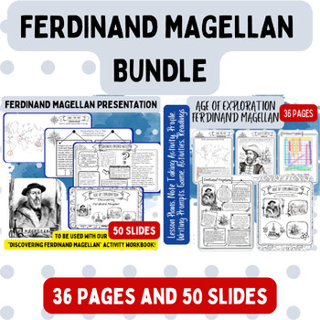 Preview of Ferdinand Magellan Bundle Presentation and Workbook